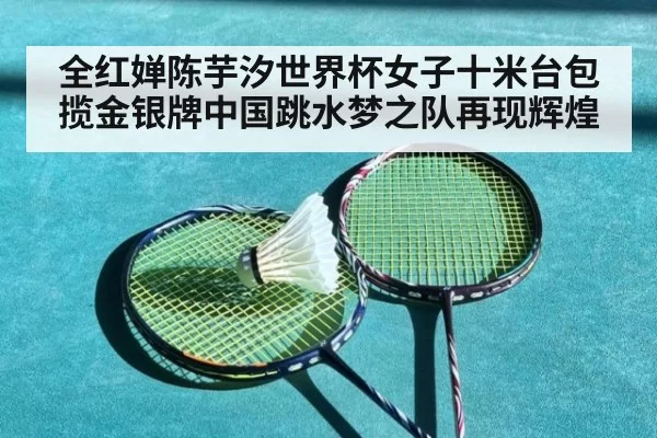全红婵陈芋汐世界杯女子十米台包揽金银牌中国跳水梦之队再现辉煌